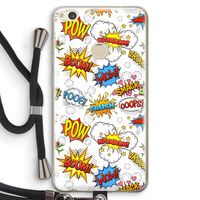 Pow Smack: Huawei Ascend P8 Lite (2017) Transparant Hoesje met koord