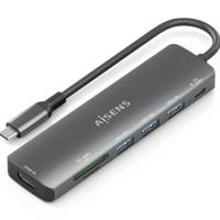Hub USB Aisens ASUC-7P025-GR Hub USB Aisens ASUC-7P025-GR