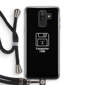Hello: Samsung Galaxy J8 (2018) Transparant Hoesje met koord