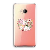 GRL PWR Flower: HTC U Play Transparant Hoesje