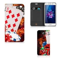 Huawei Y5 2 | Y6 Compact Hippe | Standcase | Casino