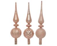 Piek 31cm glas Poederroze