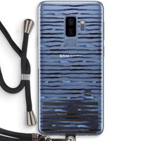 Verrassende lijnen: Samsung Galaxy S9 Plus Transparant Hoesje met koord