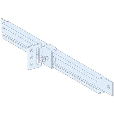 Schneider Electric PrismaSeT-P, diepteverstellingsrail, met montagehoek voor montageplaat, (2 stuks) 1 stuk(s)