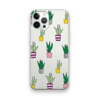 Sanseveria: iPhone 12 Pro Transparant Hoesje Sanseveria: iPhone 12 Pro Transparant Hoesje