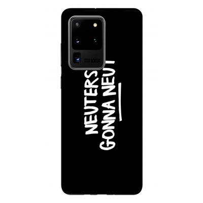 Neuters (zwart): Samsung Galaxy S20 Ultra Tough Case
