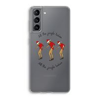 Jingle Ladies: Samsung Galaxy S21 Transparant Hoesje