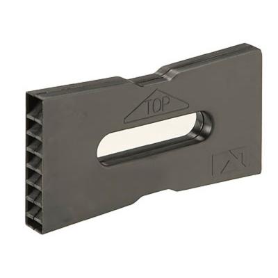 Ubbink stootvoegventilatie - 100 x 50 x 10 mm - zwart