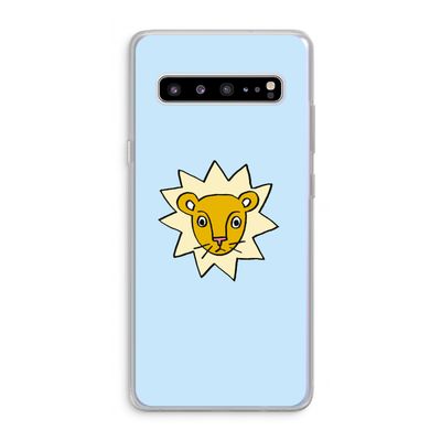 Kleine leeuw: Samsung Galaxy S10 5G Transparant Hoesje