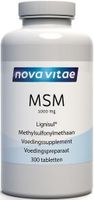 Nova Vitae Msm 1000mg Tabletten 300st - thumbnail