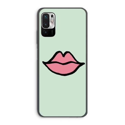 Kusje: Xiaomi Redmi Note 10 5G Transparant Hoesje