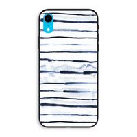 Ink Stripes: iPhone XR Biologisch afbreekbaar hoesje