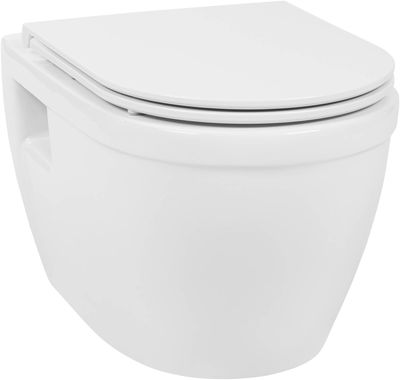 Saqu Neo randloos hangtoilet wit