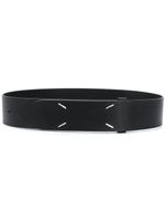 Maison Margiela ceinture à surpiqûres - Noir Maison Margiela ceinture à surpiqûres - Noir