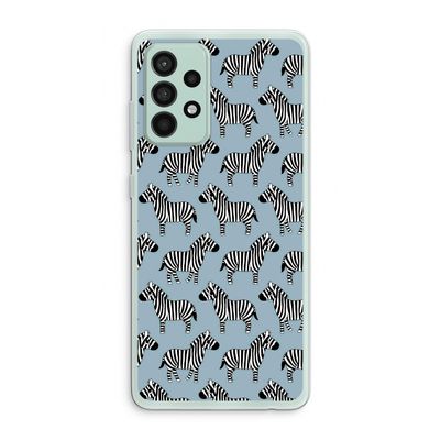 Zebra: Samsung Galaxy A52s 5G Transparant Hoesje