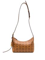 MCM petit sac porté épaule Aren Visetos - Marron