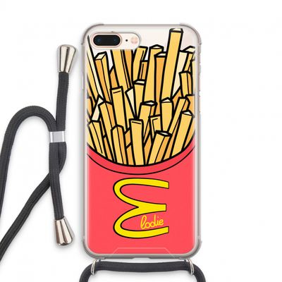 McElodie: iPhone 8 Plus Transparant Hoesje met koord