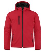 Clique 020952 Padded Hoody Softshell - Rood - 3XL