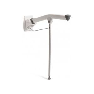 Toiletarmsteun Etac Rex Opklapbaar met Steunpoot 70 cm Wit Etac