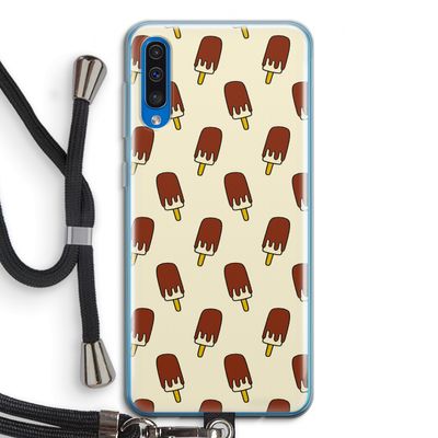 Yummy: Samsung Galaxy A50 Transparant Hoesje met koord
