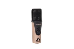 Apogee Hypemic Zwart, Goud Microfoon voor studio's