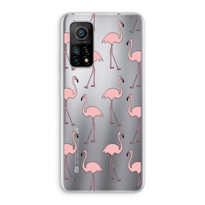 Anything Flamingoes: Xiaomi Mi 10T 5G Transparant Hoesje