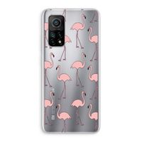 Anything Flamingoes: Xiaomi Mi 10T 5G Transparant Hoesje
