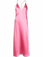 Blanca Vita robe mi-longue à col v - Rose
