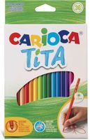 Carioca kleurpotlood Tita, 36 stuks in een kartonnen etui - thumbnail