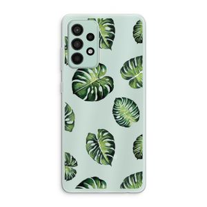 Tropische bladeren: Samsung Galaxy A52s 5G Transparant Hoesje
