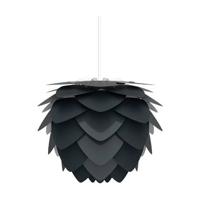 Umage Aluvia Mini hanglamp anthracite grey - met koordset wit - Ø 40 - thumbnail