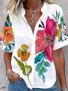 Floral Casual Blouse