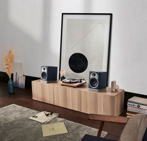 Jamo: S7-15B Boekenplank Speakers - 2 stuks - Fjord Blue