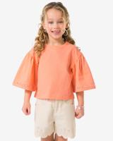 HEMA Kinder T-shirt jersey koraal (koraal)