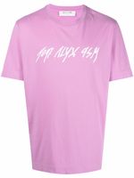 1017 ALYX 9SM t-shirt à logo imprimé - Rose