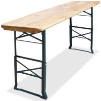 Biertent tafel 170x50x75-105cm in hoogte verstelbaar Biertent tafel 170x50x75-105cm in hoogte verstelbaar
