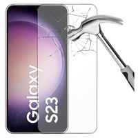 Prio 3D Samsung Galaxy S23 5G Glazen Screenprotector - Zwart - thumbnail