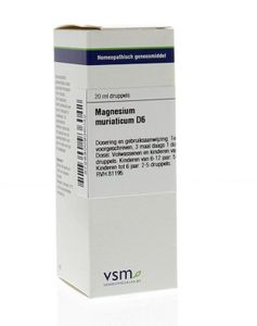 VSM Magnesium muriaticum D6 (20 ml)