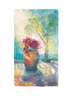 Kunstdruk Ulrich Hartig - Warmes Licht 50x70cm