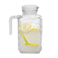 Gerimport schenkkan Sonia - Limonadekan - Waterkan - Met deksel - 1,5L - glas Gerimport schenkkan Sonia - Limonadekan - Waterkan - Met deksel - 1,5L - glas