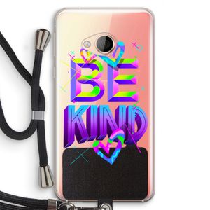 Be Kind: HTC U Play Transparant Hoesje met koord