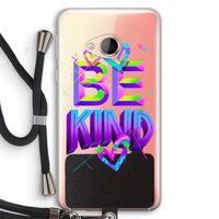 Be Kind: HTC U Play Transparant Hoesje met koord