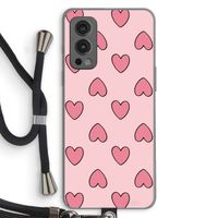 Ondersteboven verliefd: OnePlus Nord 2 5G Transparant Hoesje met koord