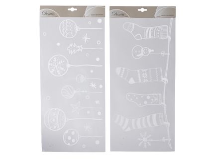 Sticker pvc l0.10b23h49cm wit a2 - Decoris