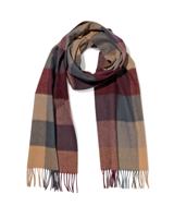 HEMA Herensjaal ruiten bordeaux