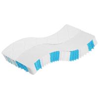Pocketveringmatras middelhard-hard 80x200 cm