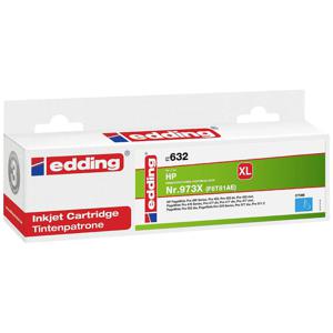 Edding Inktcartridge vervangt HP 973X, F6T81AE Compatibel Cyaan EDD-632 18-632