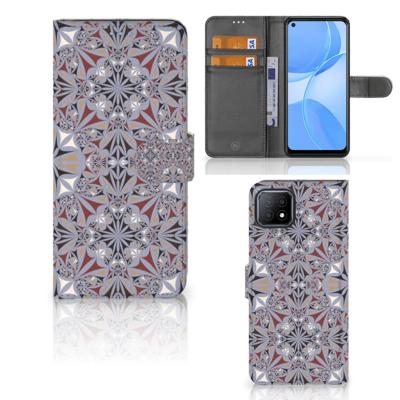 OPPO A73 5G | Bookcase | Flower Tiles