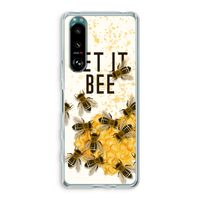 Let it bee: Sony Xperia 5 III Transparant Hoesje