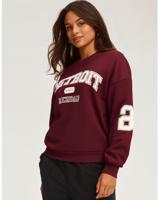 Only Onlvictory L/s O-neck Fit Swt Sweater 4900255 Cabernet Detroit